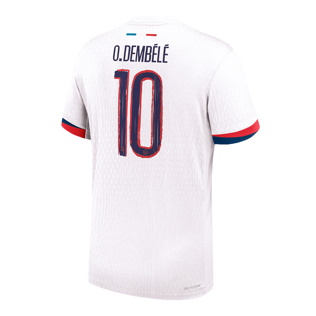 Venkovní Fotbalový Dres PSG 24/25 Authentic O.DEMBÉLÉ #10 UCL