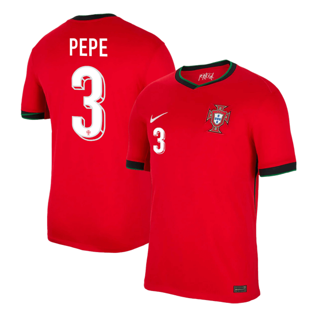 Domácí Fotbalový Dres Portugal 2024 PEPE #3