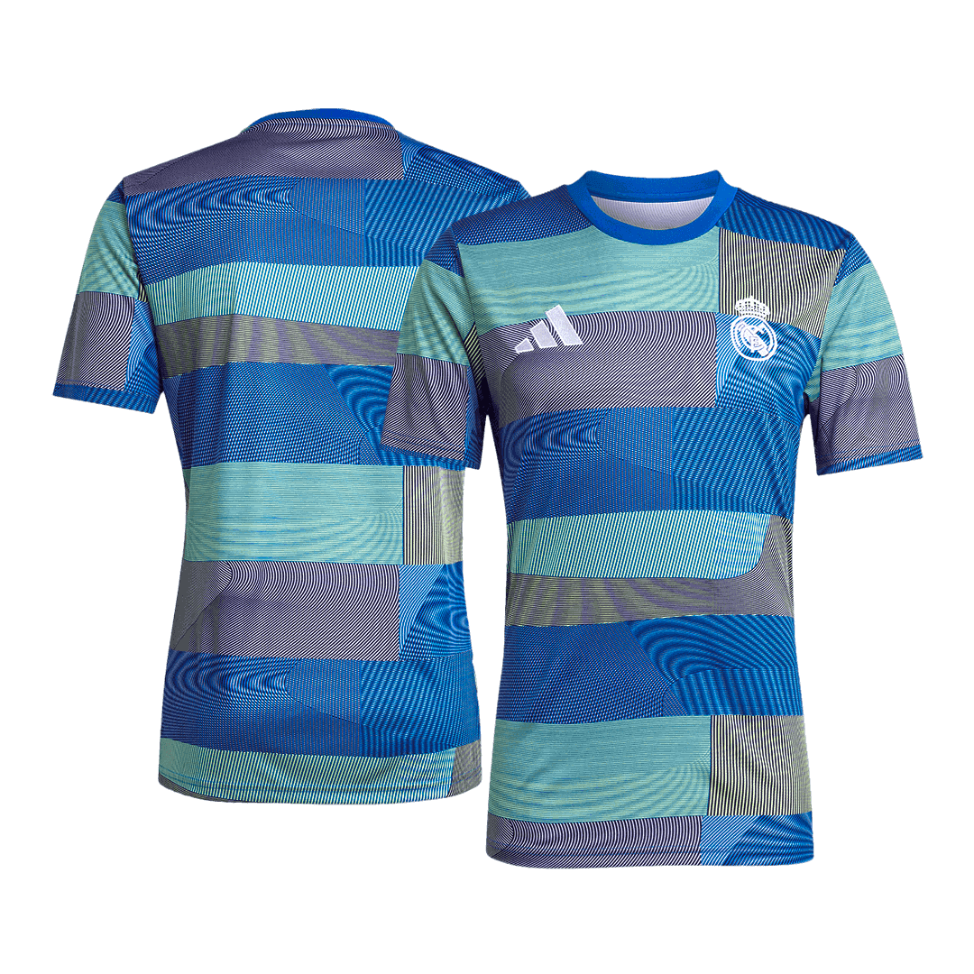 Předzápasový Fotbalový Dres Real Madrid - modrý