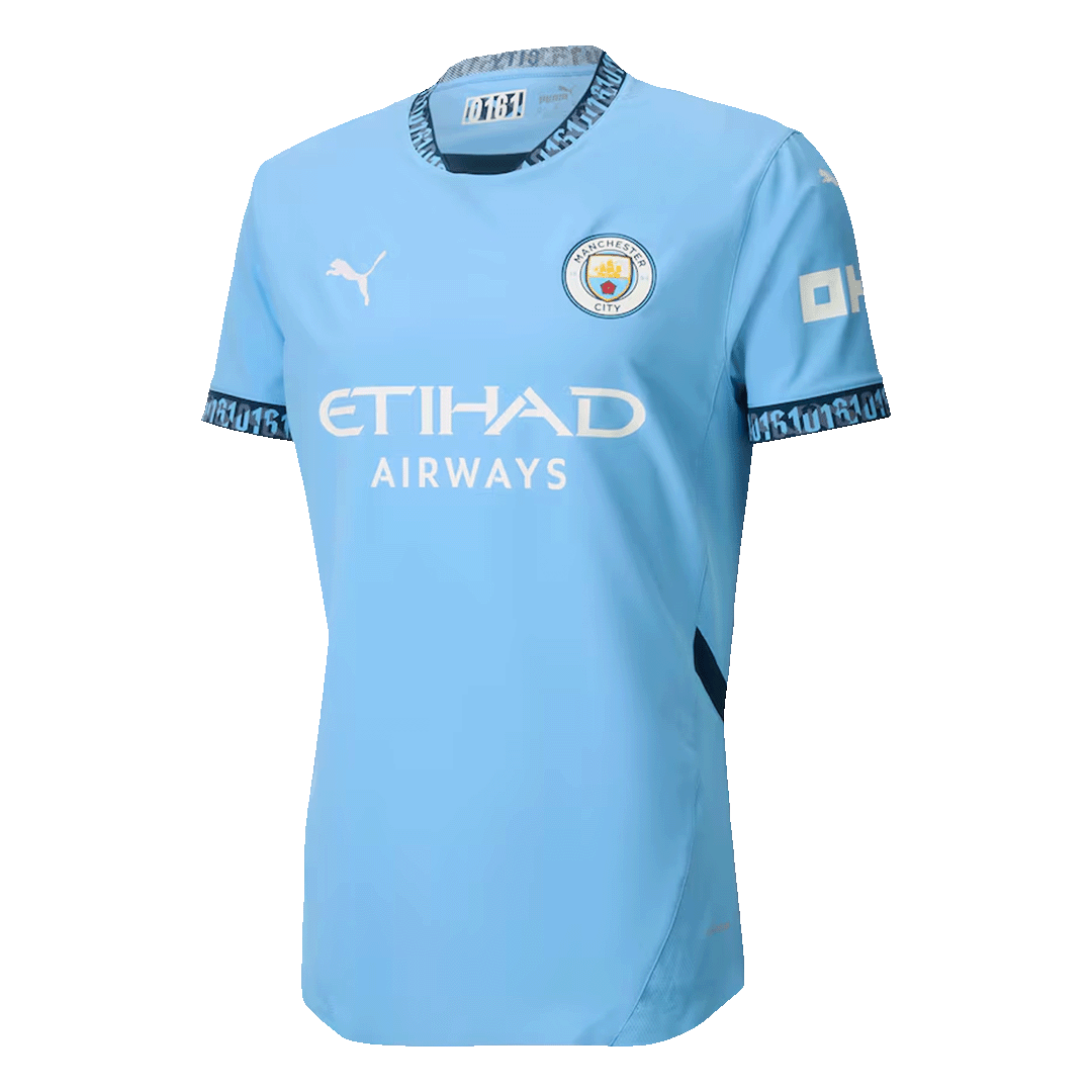 Domácí Fotbalový Dres Manchester City 24/25 Authentic DE BRUYNE #17