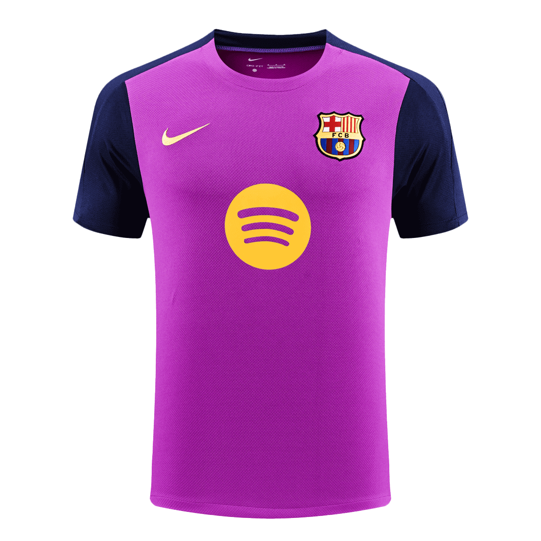Předzápasový Fotbalový Dres Barcelona - Purple