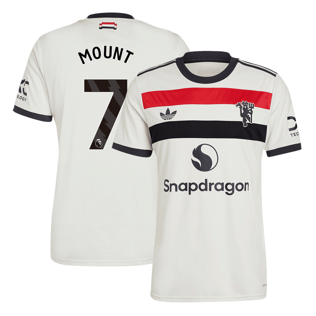 Třetí Fotbalový Dres Manchester United 24/25 MOUNT #7