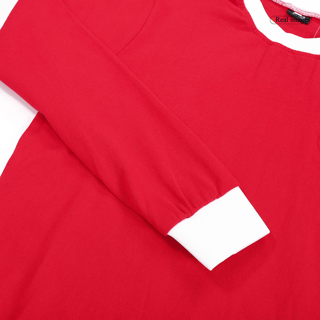 Retro Dres Manchester United 1963 Long Sleeve Final