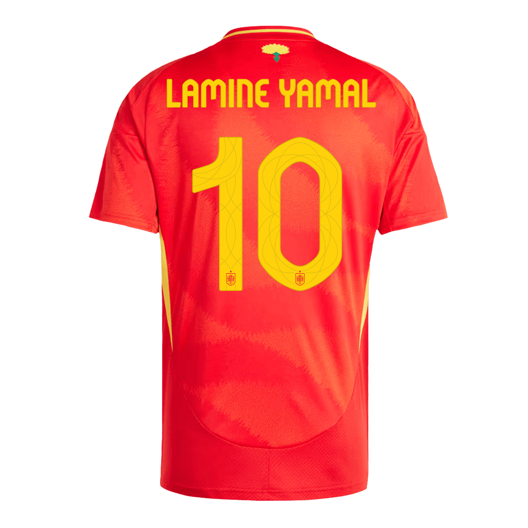Domácí Fotbalový Dres Spain 2024 LAMINE YAMAL #10