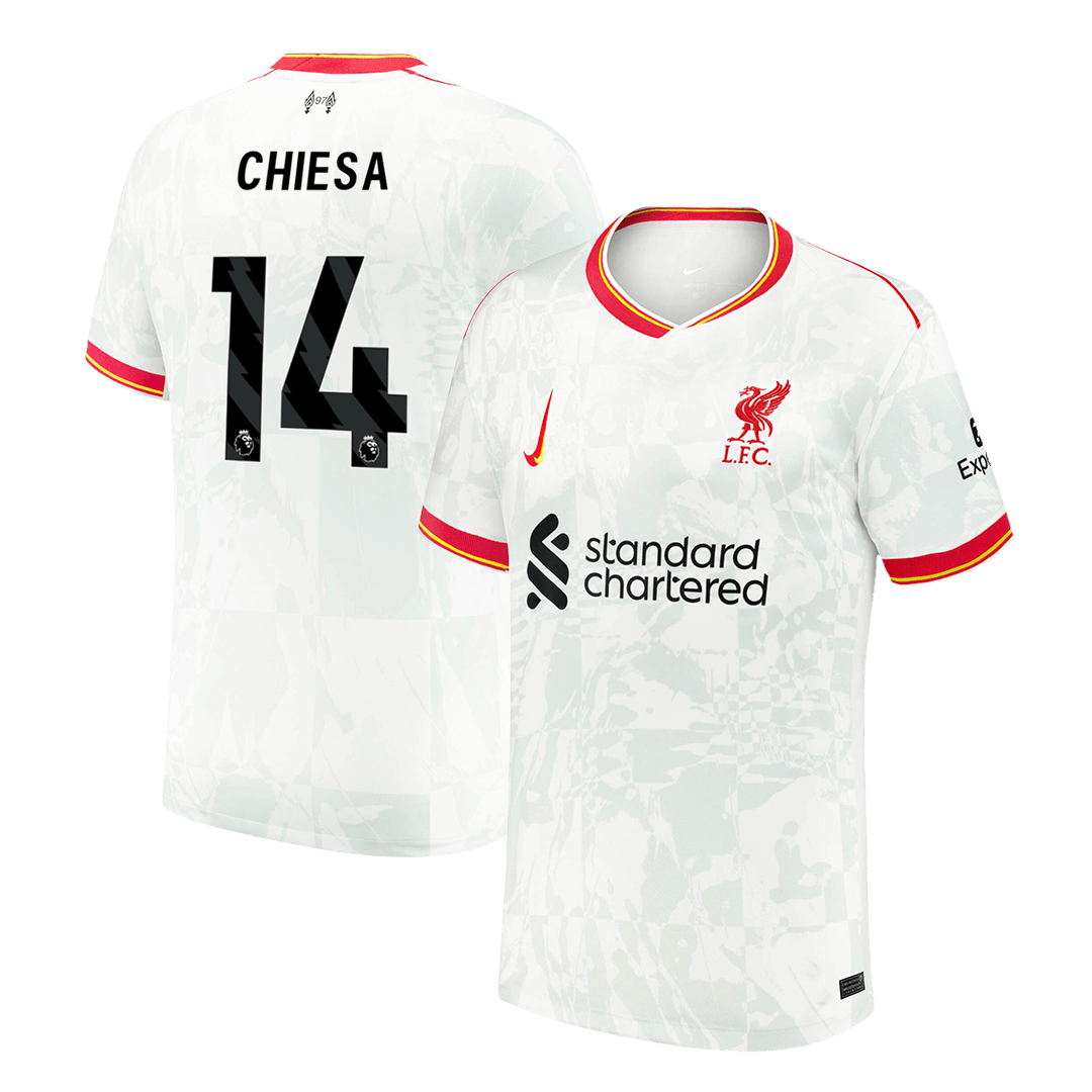 Třetí Fotbalový Dres Liverpool CHIESA #14