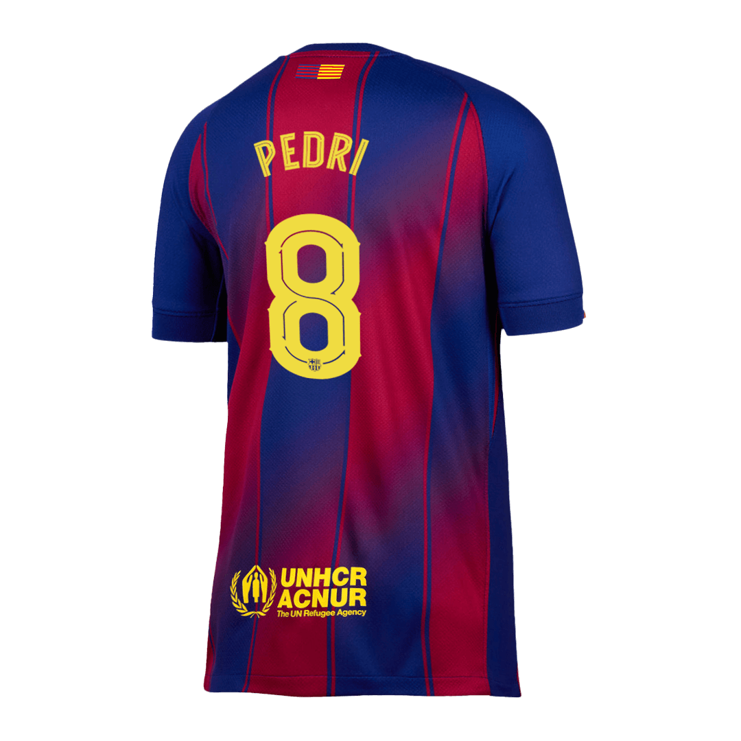 Domácí Fotbalový Dres Barcelona 25/26 PEDRI #8 UCL