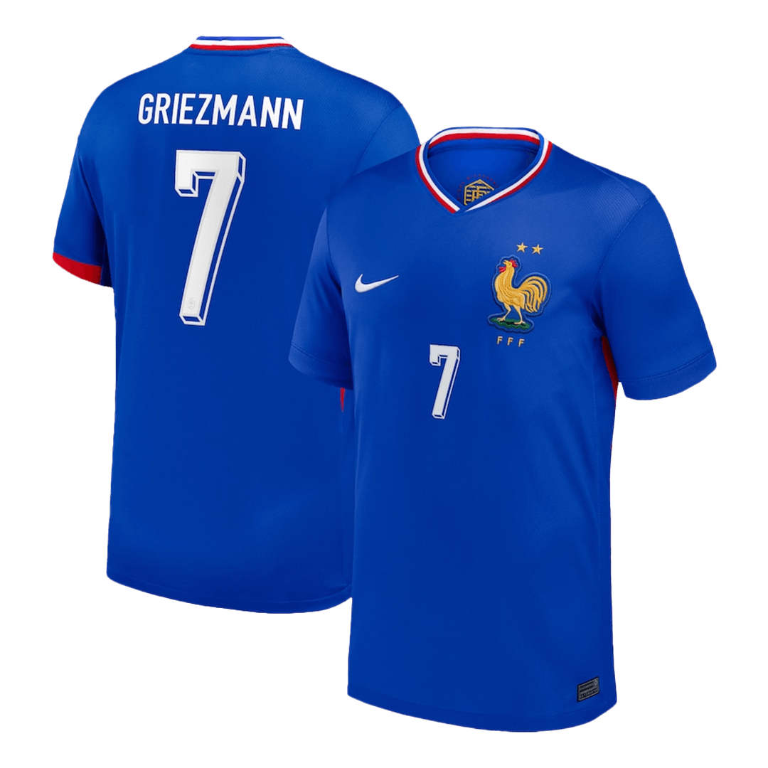 Domácí Fotbalový Dres France 2024 GRIEZMANN #7