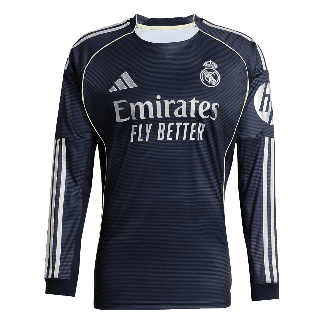 Venkovní Fotbalový Dres Real Madrid 25/26 Long Sleeve