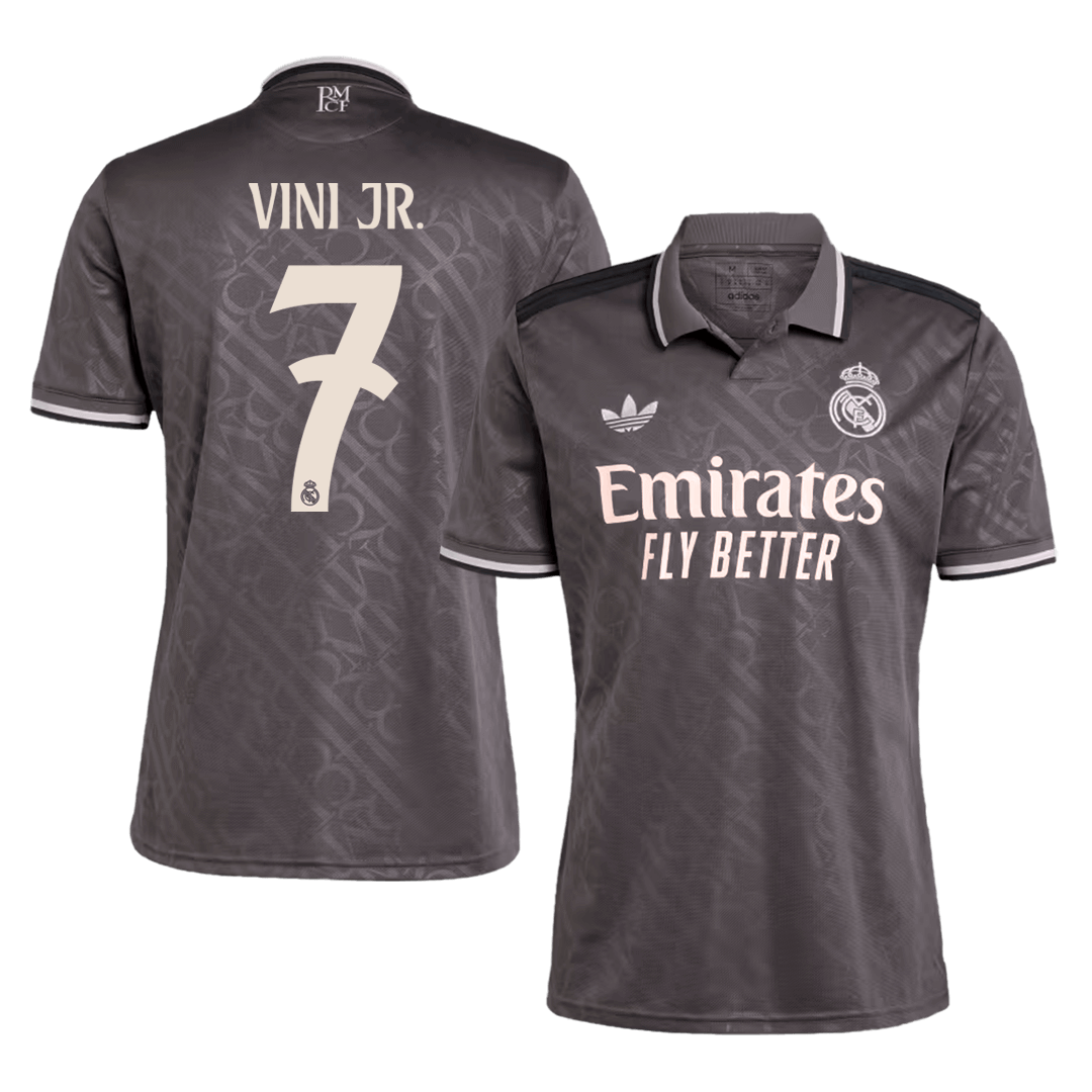 Třetí Fotbalový Dres Real Madrid 24/25 VINI JR. #7
