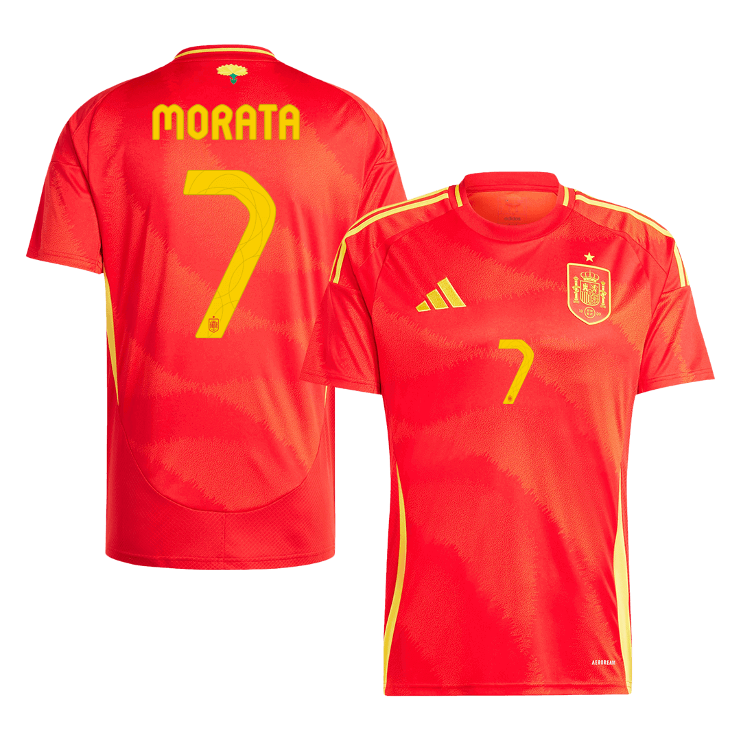 Domácí Fotbalový Dres Spain 2024 MORATA #7