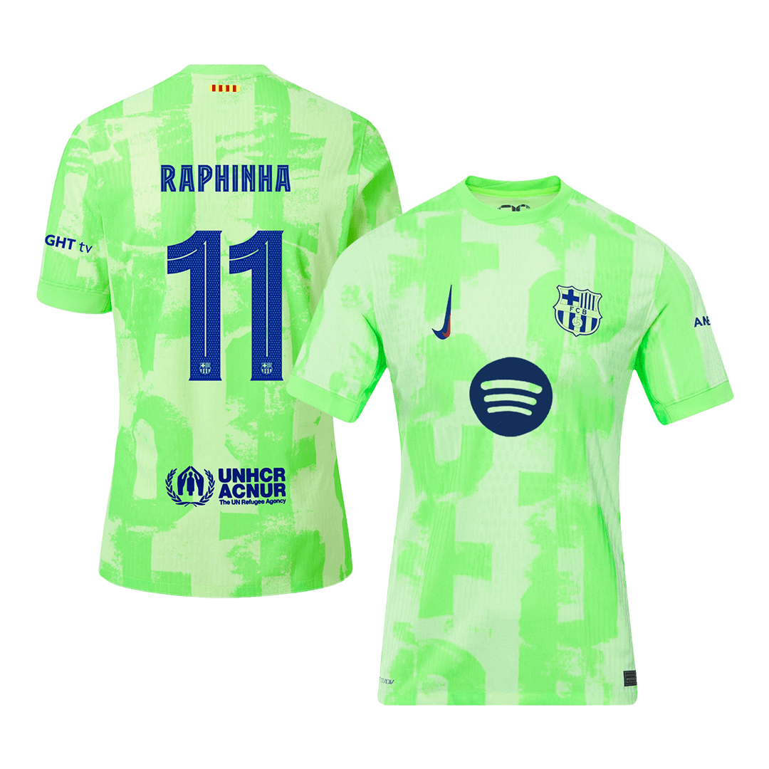 Třetí Fotbalový Dres Barcelona 24/25 Authentic RAPHINHA #11