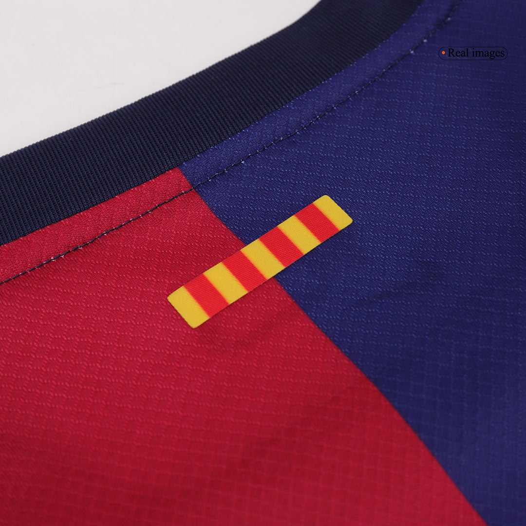 Domácí Fotbalový Dres Barcelona 24/25 Long Sleeve