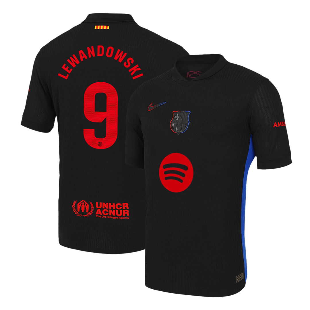 Venkovní Fotbalový Dres Barcelona 24/25 Authentic LEWANDOWSKI #9
