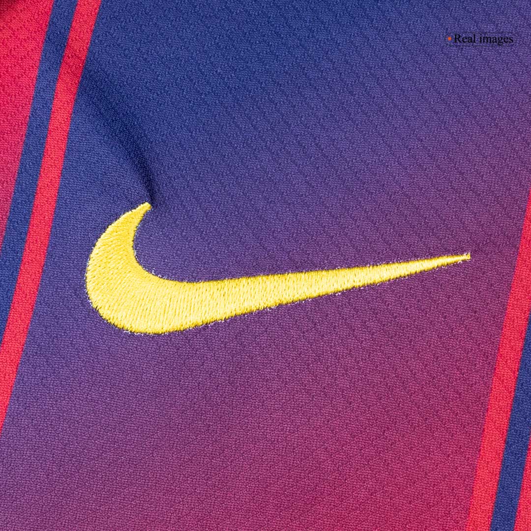 Domácí Fotbalový Dres Barcelona Long Sleeve