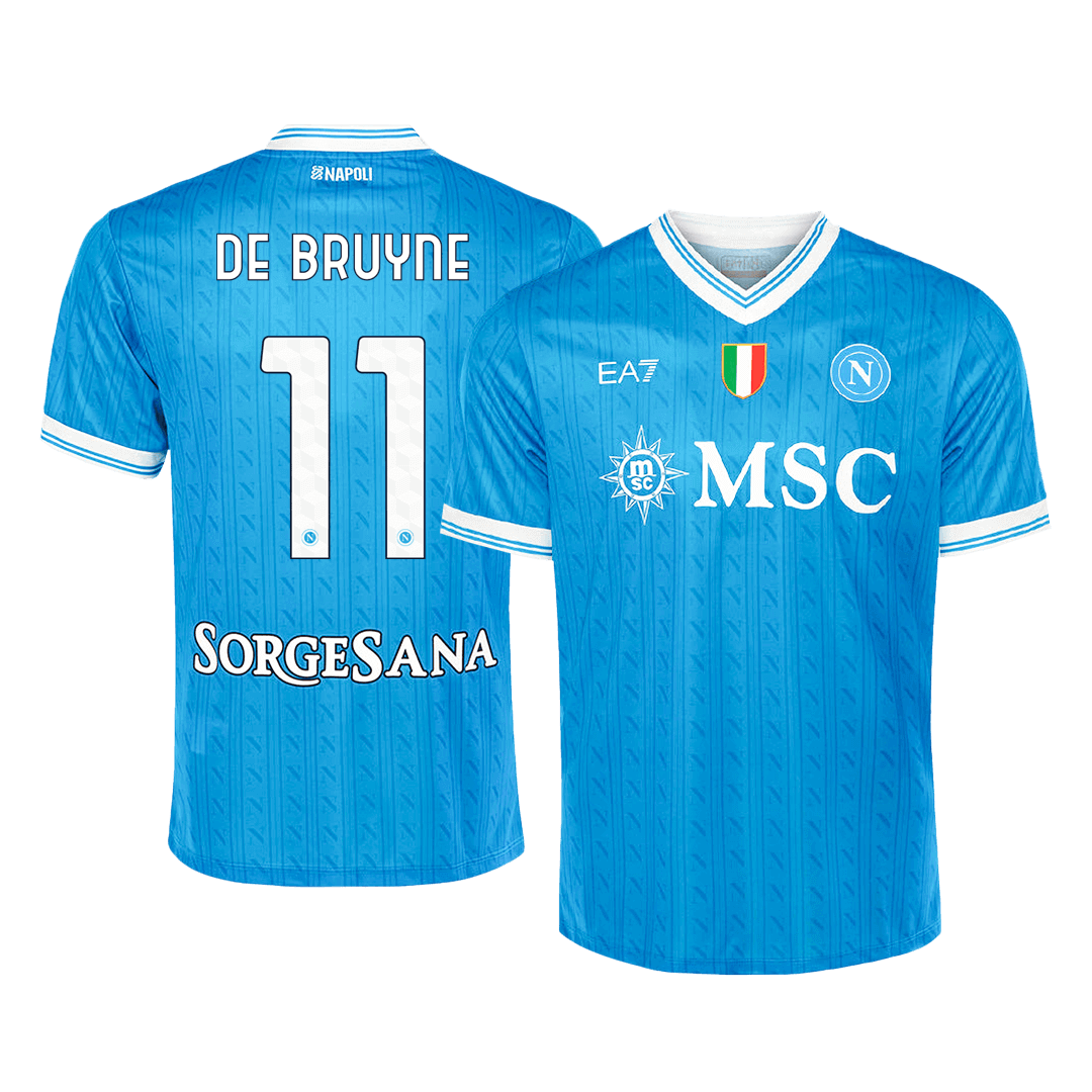 Domácí Fotbalový Dres Napoli 25/26 DE BRUYNE #11