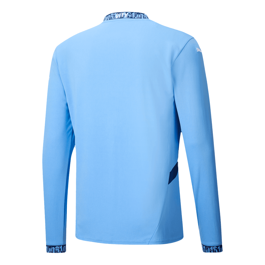 Domácí Fotbalový Dres Manchester City 24/25 Long Sleeve