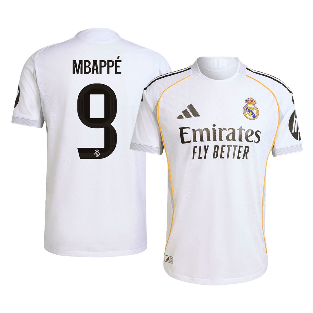 Domácí Fotbalový Dres Real Madrid 25/26 Authentic MBAPPÉ #9