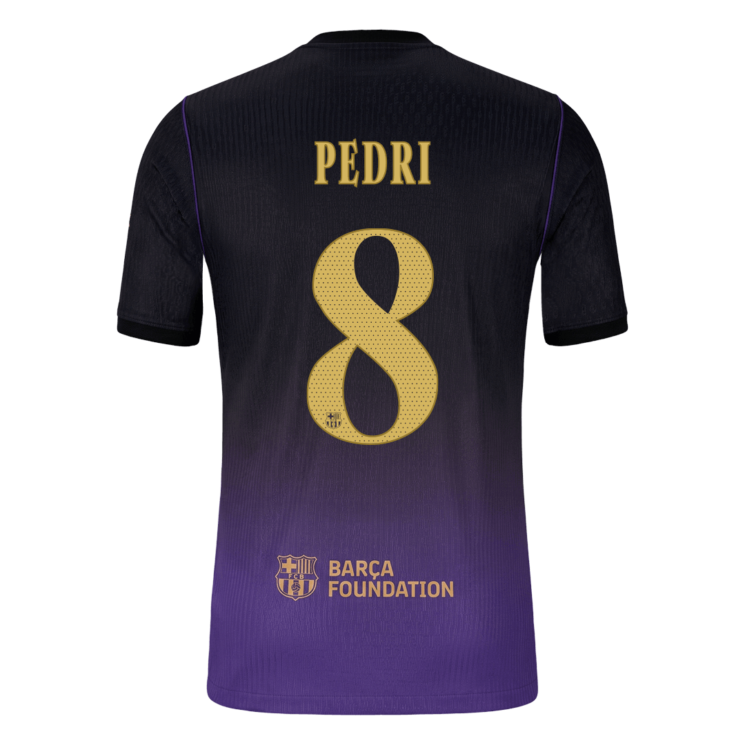 Barcelona venkovní dres 2026/27 hráčská verze PEDRI #8 UCL