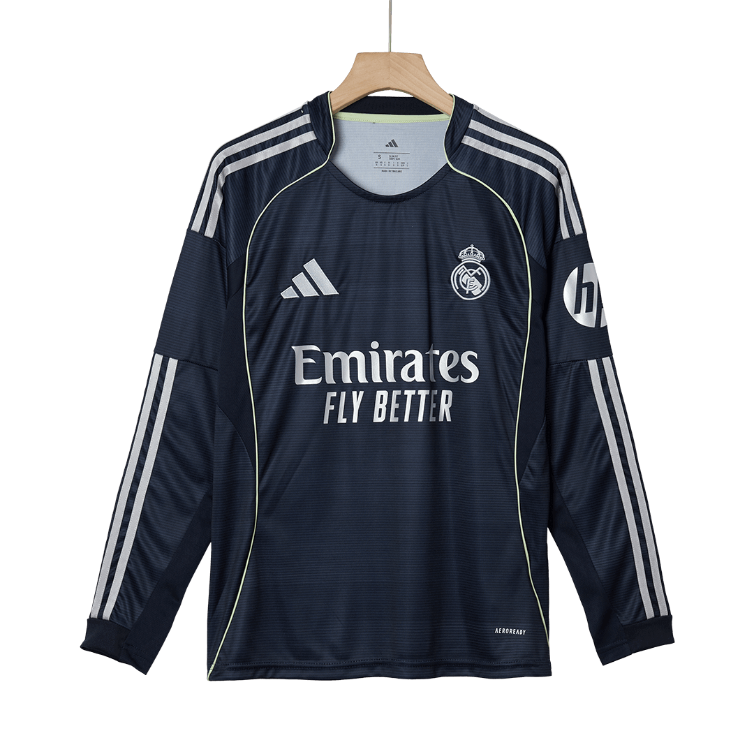 Venkovní Fotbalový Dres Real Madrid 25/26 Long Sleeve