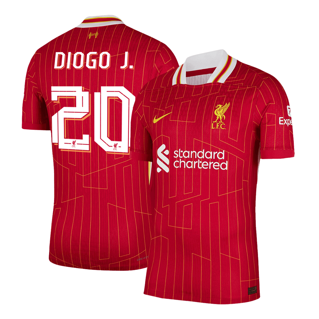 Domácí Fotbalový Dres Liverpool 24/25 Authentic DIOGO J. #20 UCL