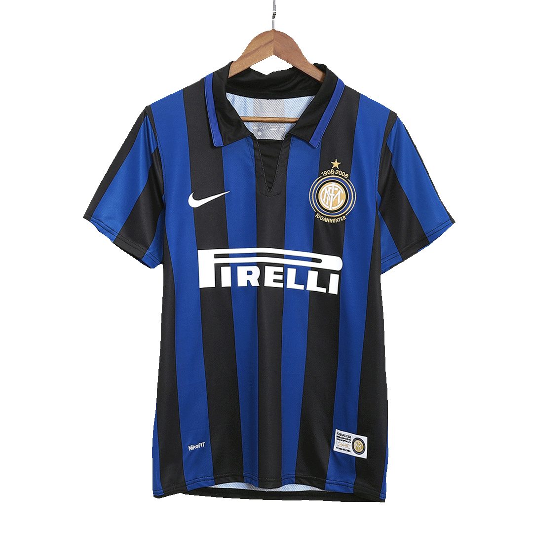 Domácí Retro Dres Inter Milan 2007/08 - 100th Anniversary