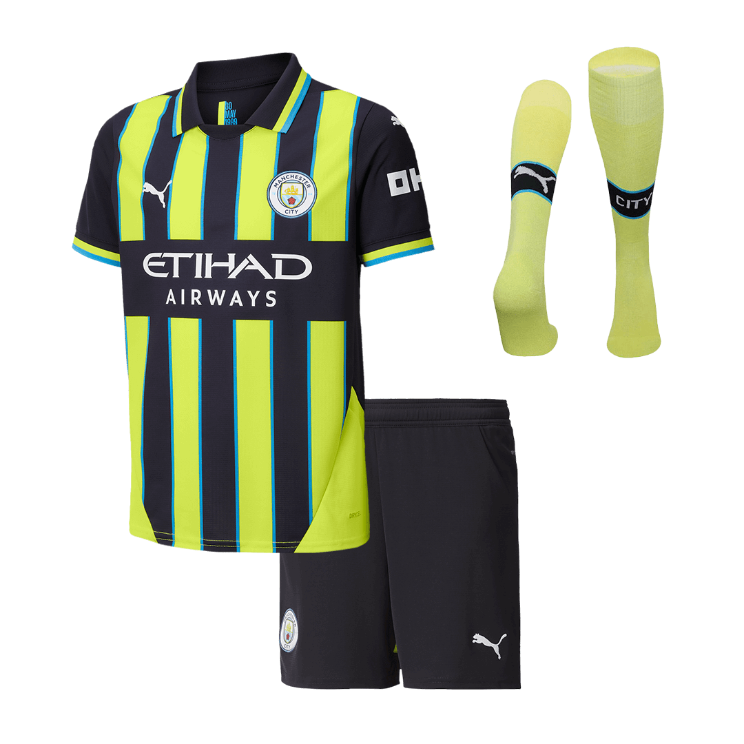 Dětská Venkovní Fotbalový Souprava Manchester City 24/25