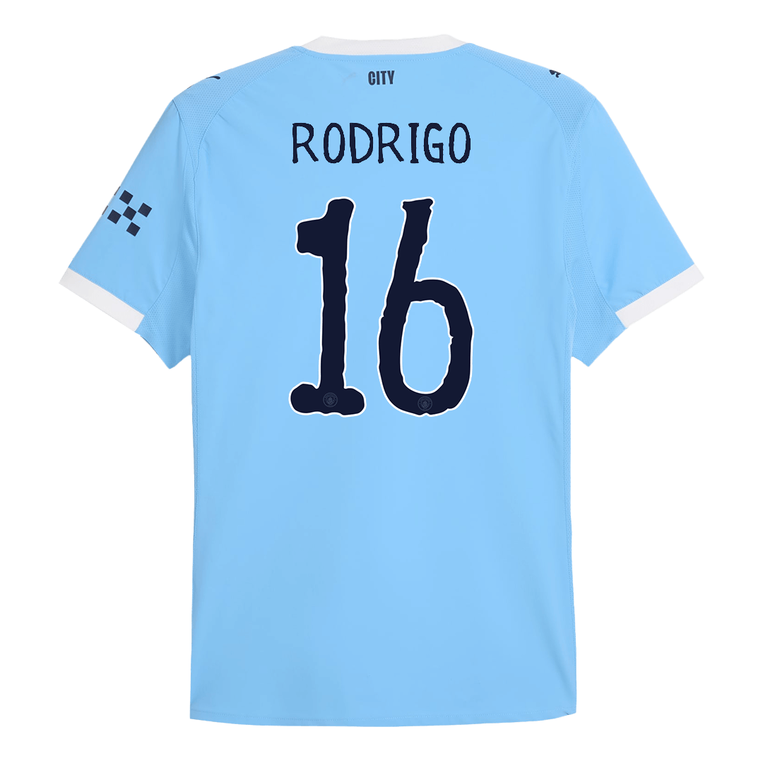 Domácí Fotbalový Dres Manchester City 25/26 Authentic RODRIGO #16