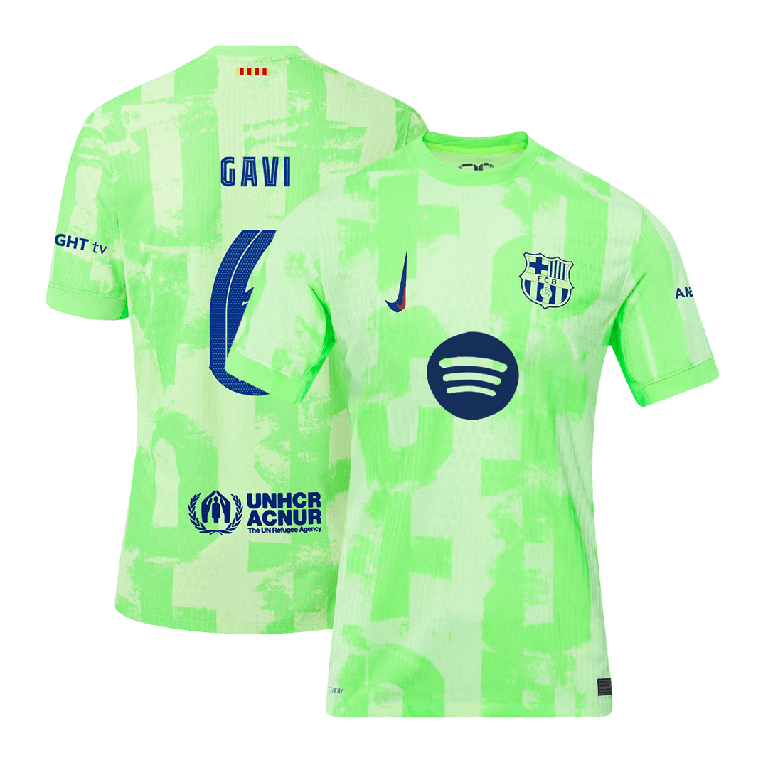 Třetí Fotbalový Dres Barcelona 24/25 Authentic GAVI #6