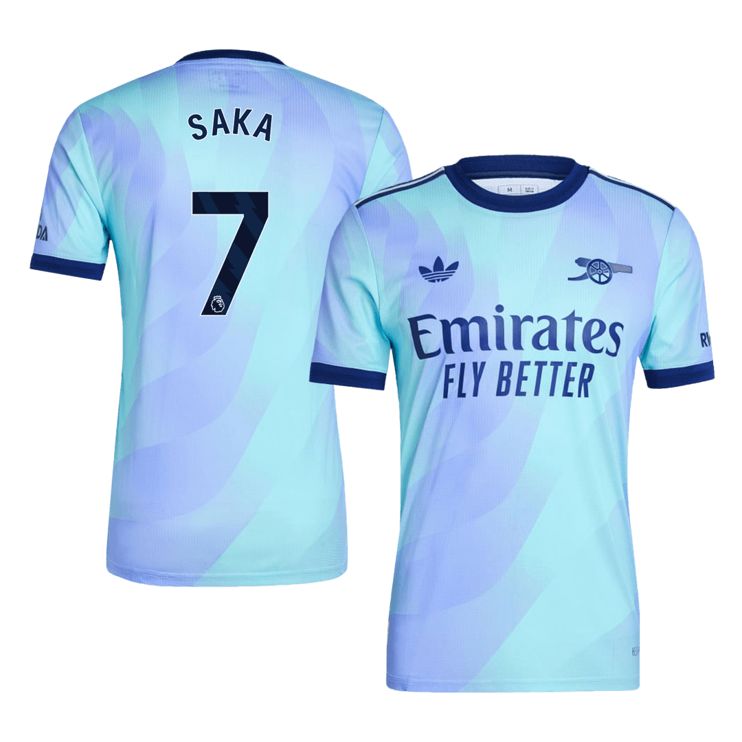 Třetí Fotbalový Dres Arsenal 24/25 Authentic SAKA #7