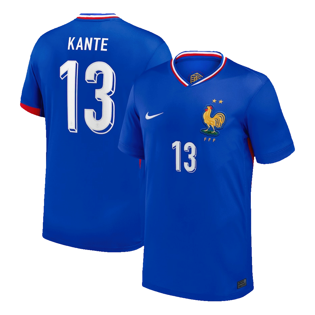 Domácí Fotbalový Dres France 2024 KANTE #13