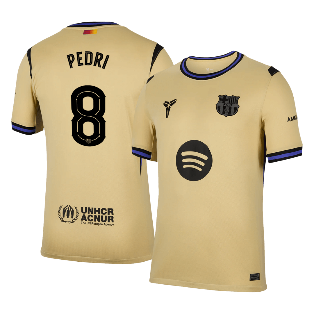 Venkovní Fotbalový Dres Barcelona 25/26 PEDRI #8 UCL