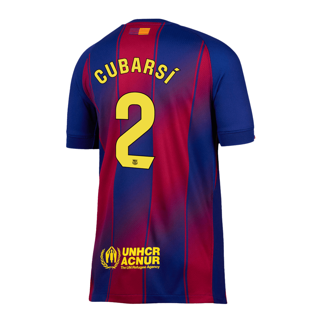Domácí Fotbalový Dres Barcelona 25/26 CUBARSÍ #2