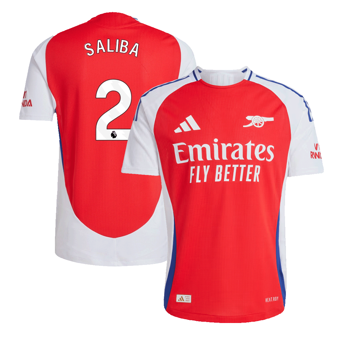 Domácí Fotbalový Dres Arsenal 24/25 Authentic SALIBA #2