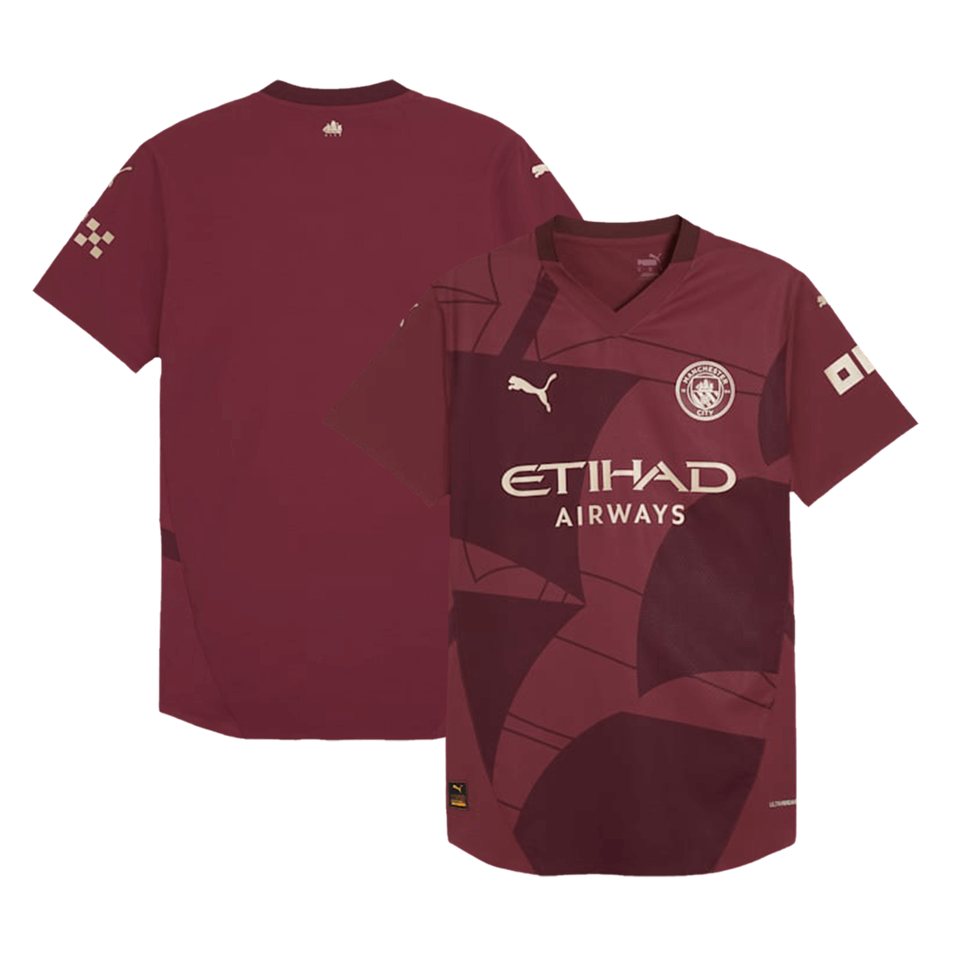 Třetí Fotbalový Dres Manchester City 24/25 Authentic