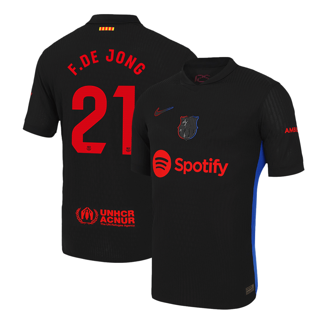 Venkovní Fotbalový Dres Barcelona 24/25 Authentic F.DE JONG #21