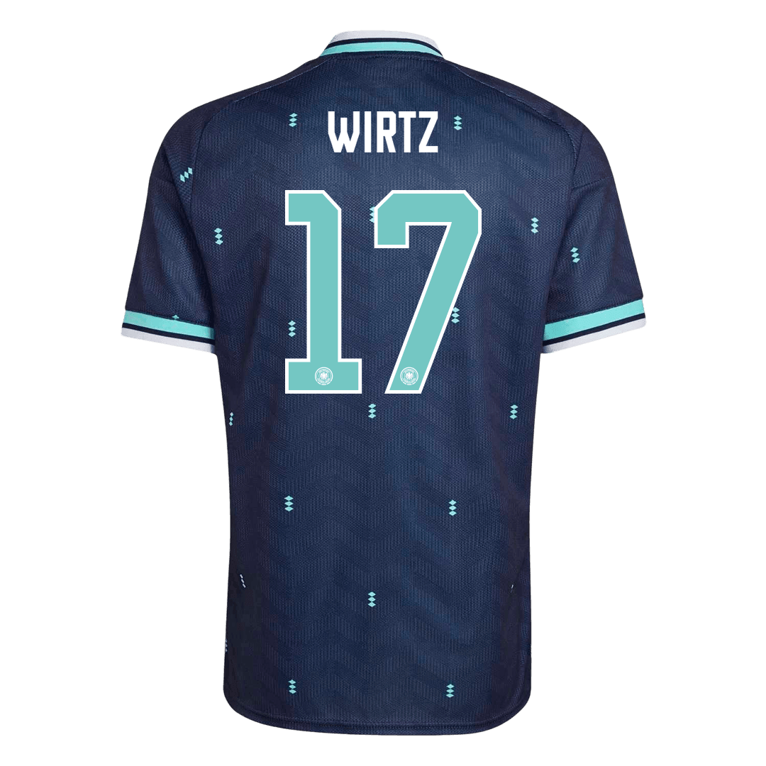 Německo venkovní fotbalový dres MS 2026 WIRTZ #17