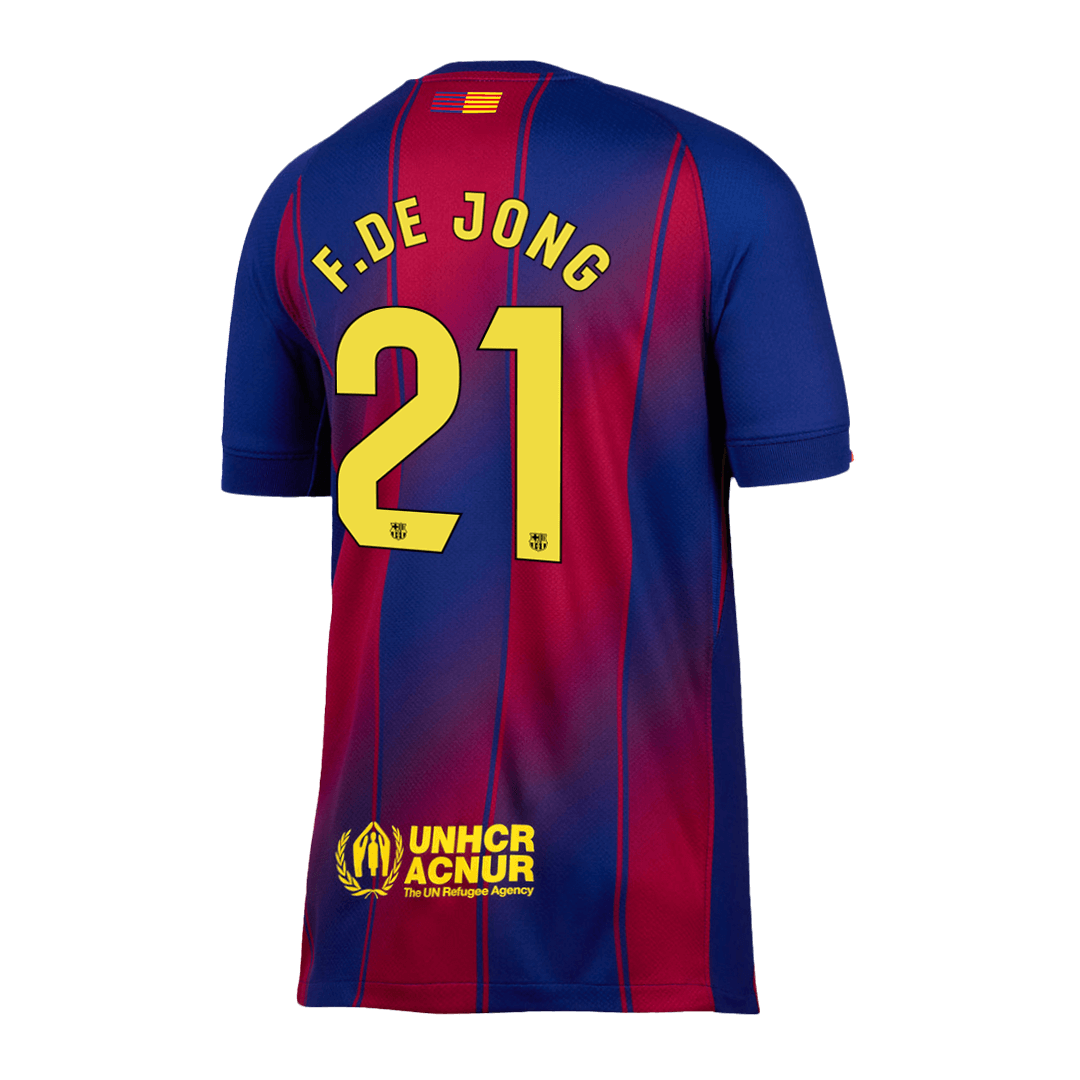 Domácí Fotbalový Dres Barcelona 25/26 F.DE JONG #21