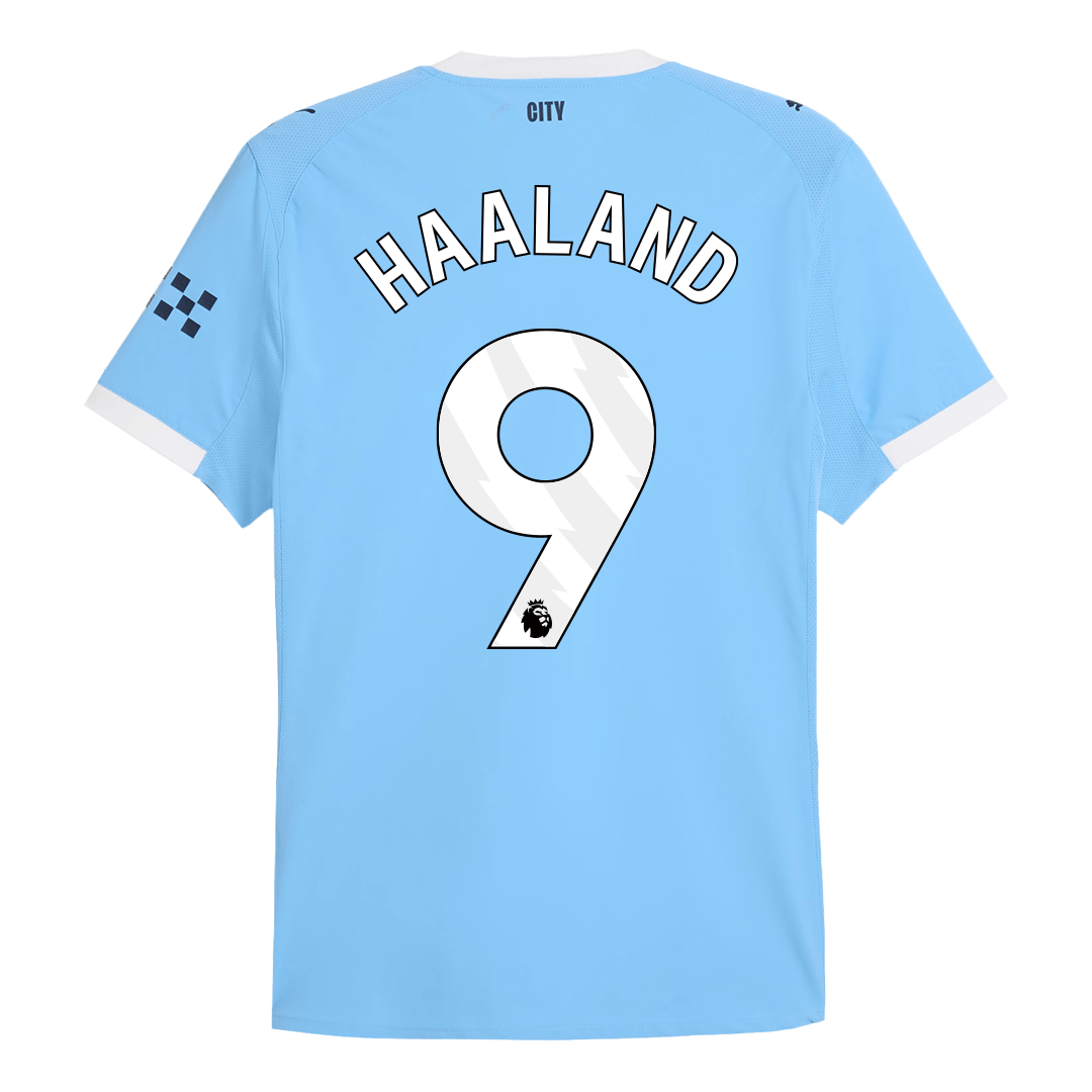 Domácí Fotbalový Dres Manchester City 25/26 Authentic HAALAND #9