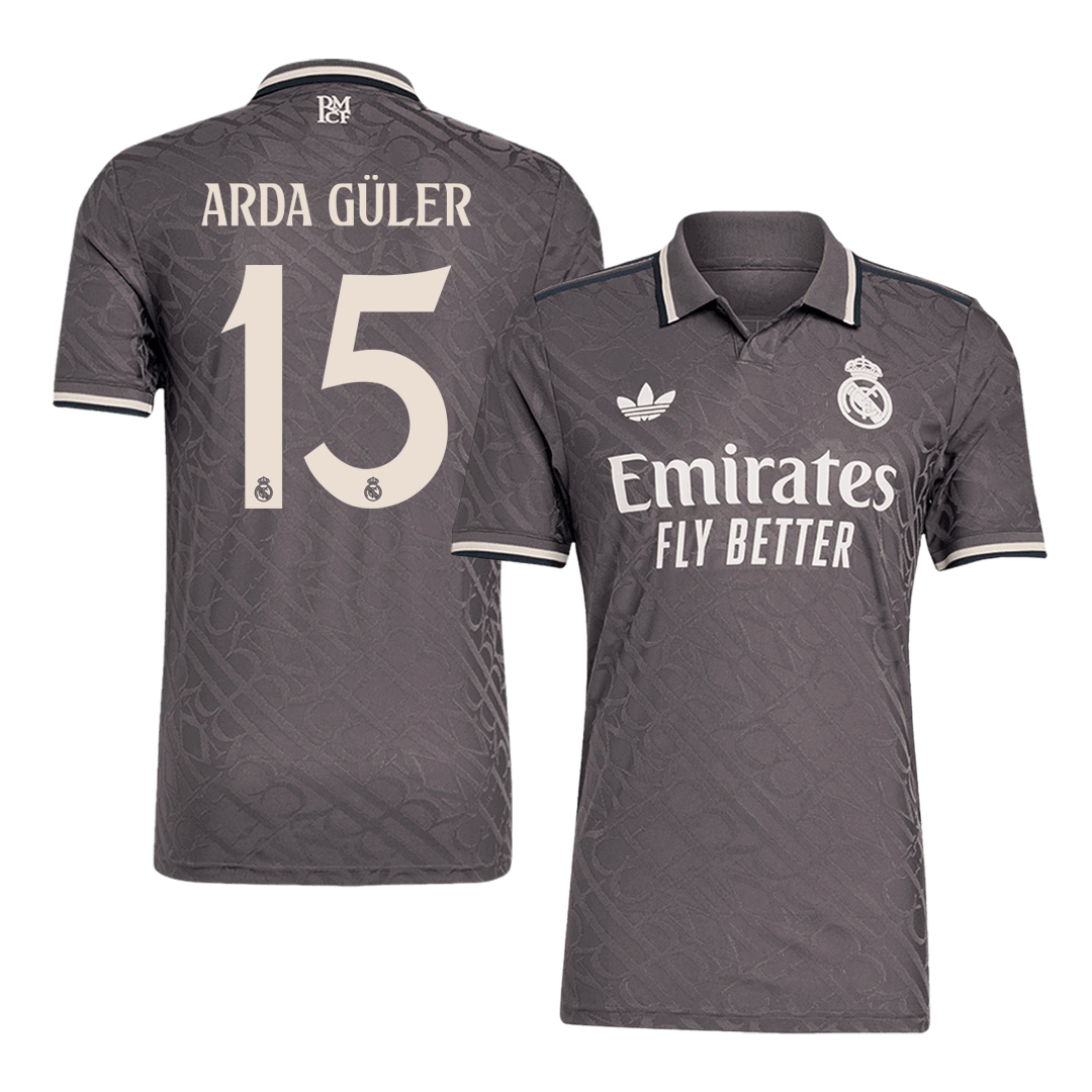 Třetí Fotbalový Dres Real Madrid 24/25 Authentic ARDA GÜLER #15