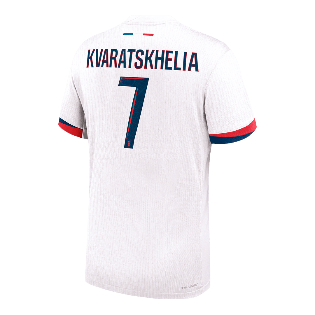 Venkovní Fotbalový Dres PSG 24/25 Authentic KVARATSKHELIA #7