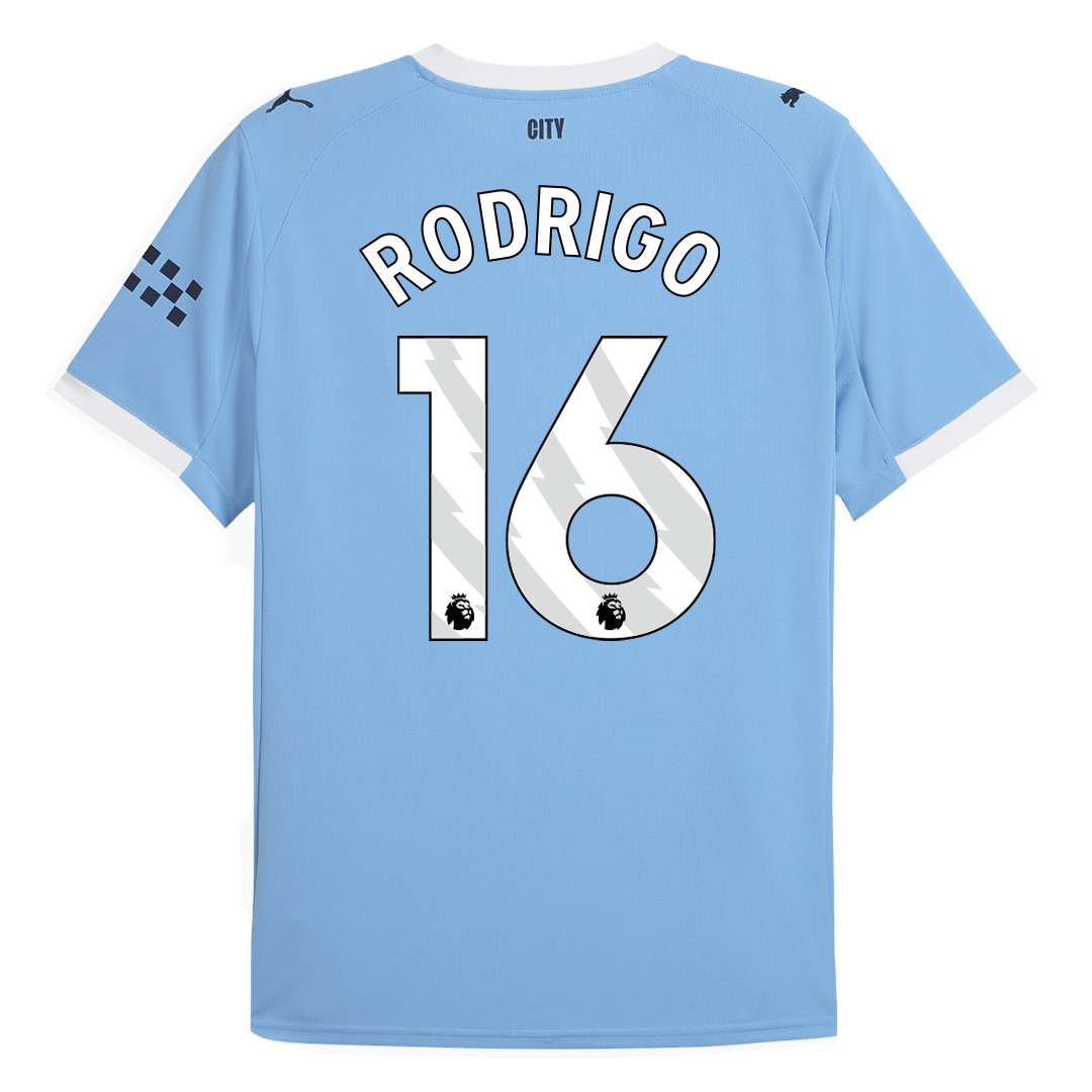 Domácí Fotbalový Dres Manchester City 25/26 RODRIGO #16