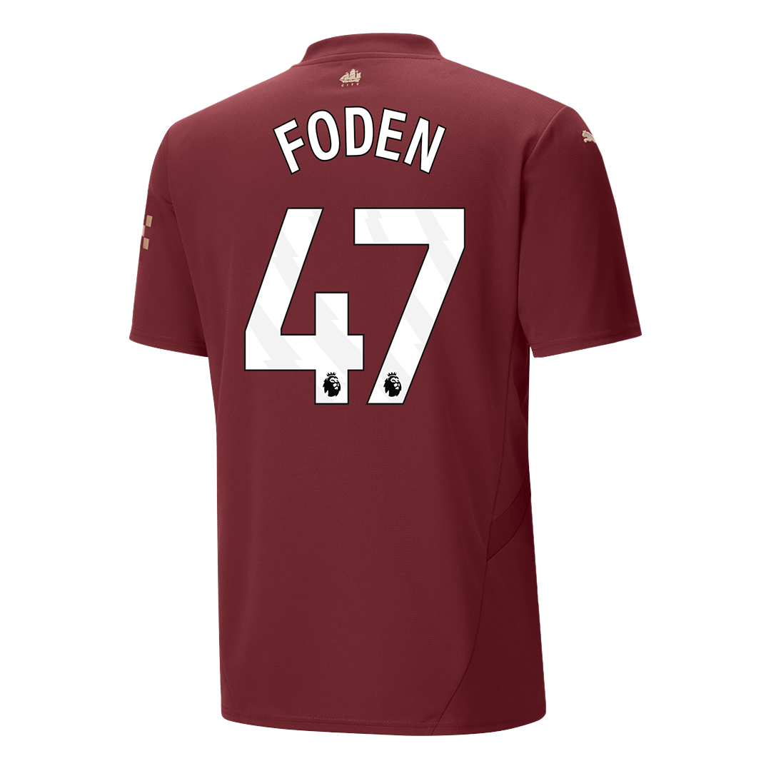 Třetí Fotbalový Dres Manchester City 24/25 FODEN #47