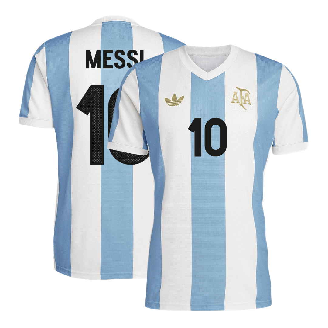 Fotbalový Dres Argentina 2024 MESSI #10 50th Anniversary