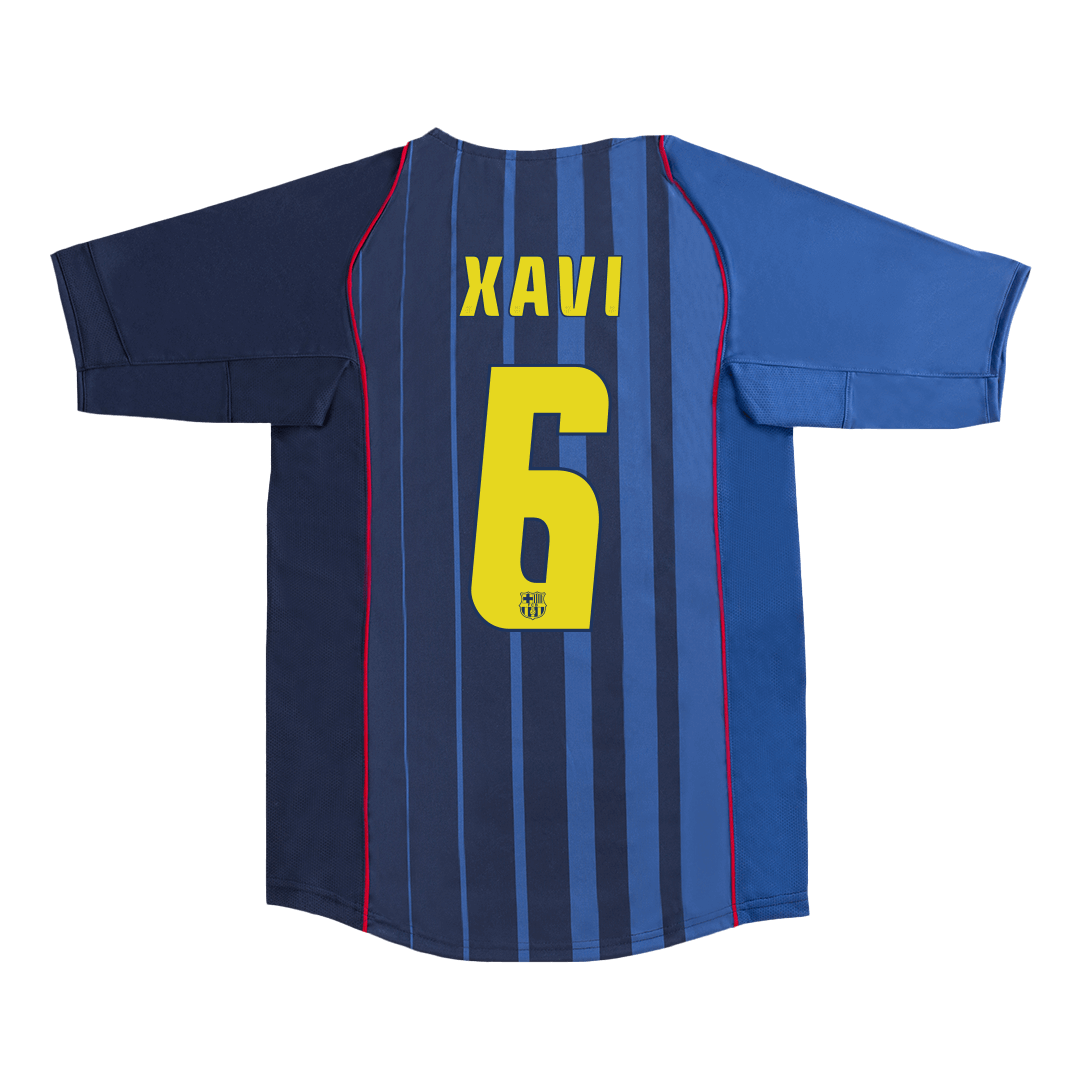 Venkovní Retro Dres Barcelona 2004/05 XAVI #6