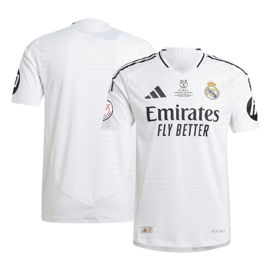 Domácí Fotbalový Dres Real Madrid 24/25 Authentic - Copa del Rey Final