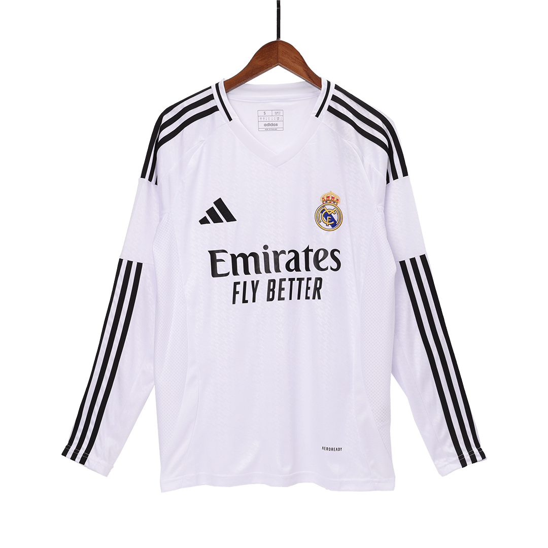 Domácí Fotbalový Dres Real Madrid 24/25 Long Sleeve