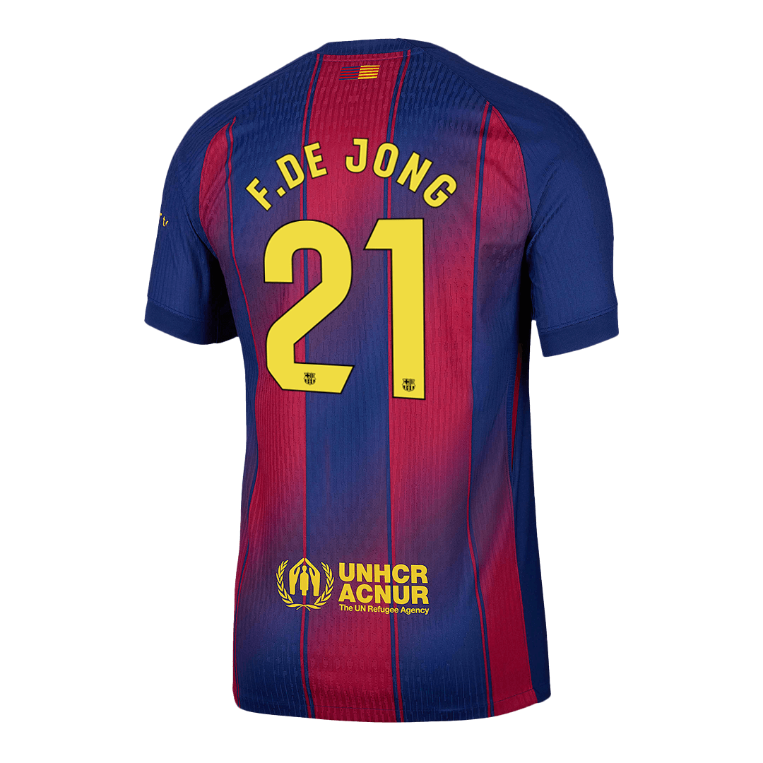 Domácí Fotbalový Dres Barcelona 25/26 Authentic F.DE JONG #21