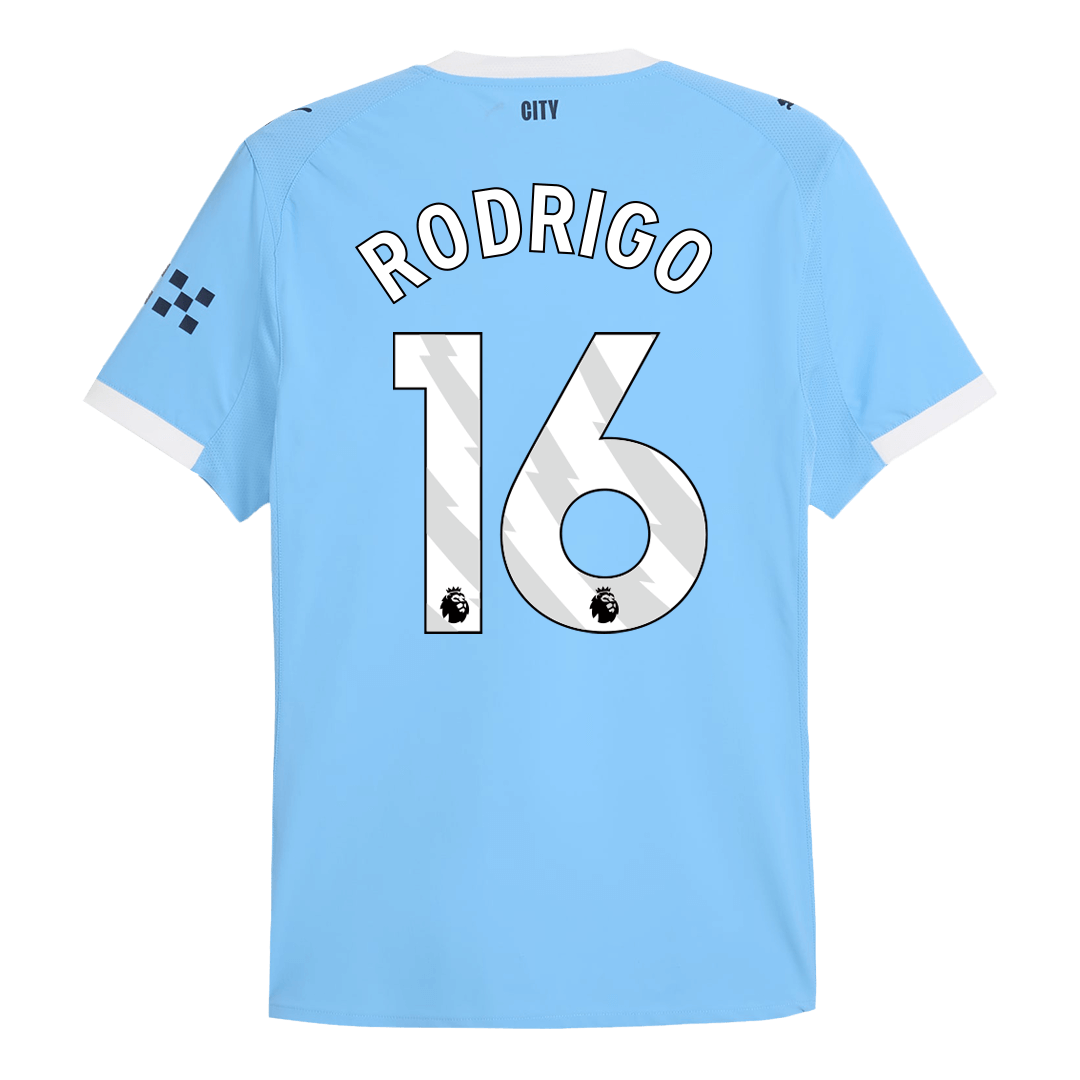 Domácí Fotbalový Dres Manchester City 25/26 Authentic RODRIGO #16
