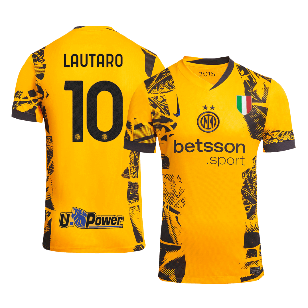 Třetí Fotbalový Dres Inter Milán 24/25 LAUTARO #10