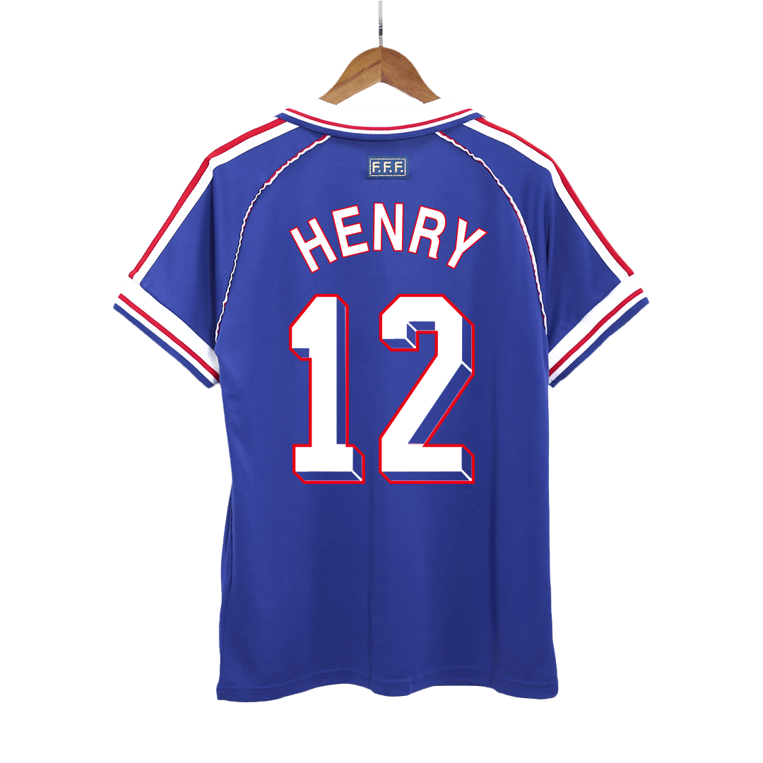 Domácí Retro Dres France 1998 HENRY #12